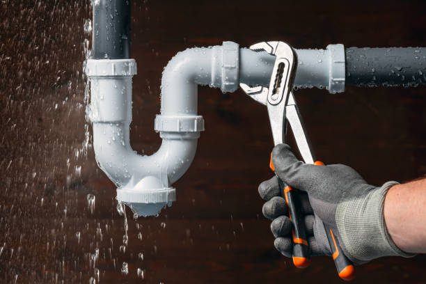 Professional Drain Cleaning technician working in North Lake, WI